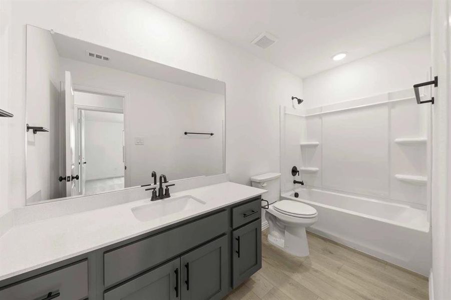 Furnished interior view inside a new home in Brookshire at Legacy Hills, Celina (Image 10).