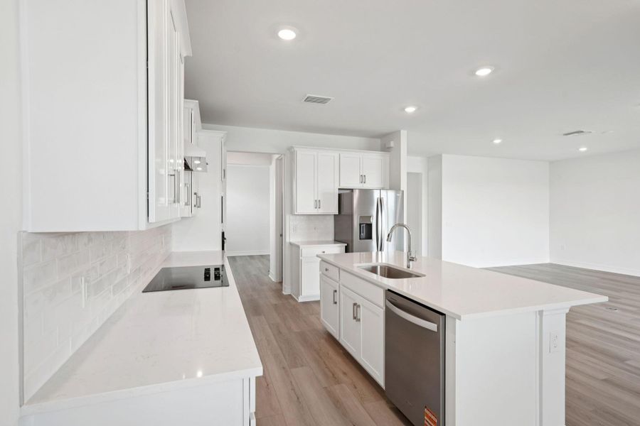 Furnished interior view inside a new home in , Vero Beach (Image 9). Furnished interior view inside a new home in , Vero Beach (Image 9).