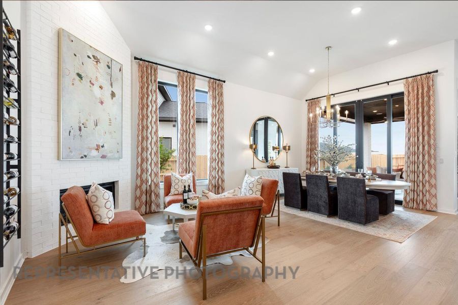 Furnished interior view inside a new home in Parten, Austin (Image 19).