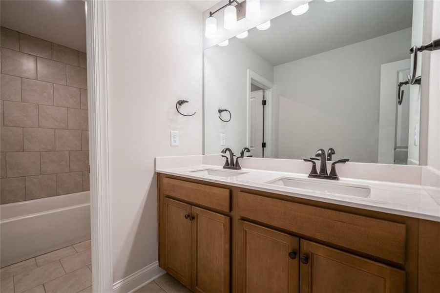 Furnished interior view inside a new home in , Douglasville (Image 3).