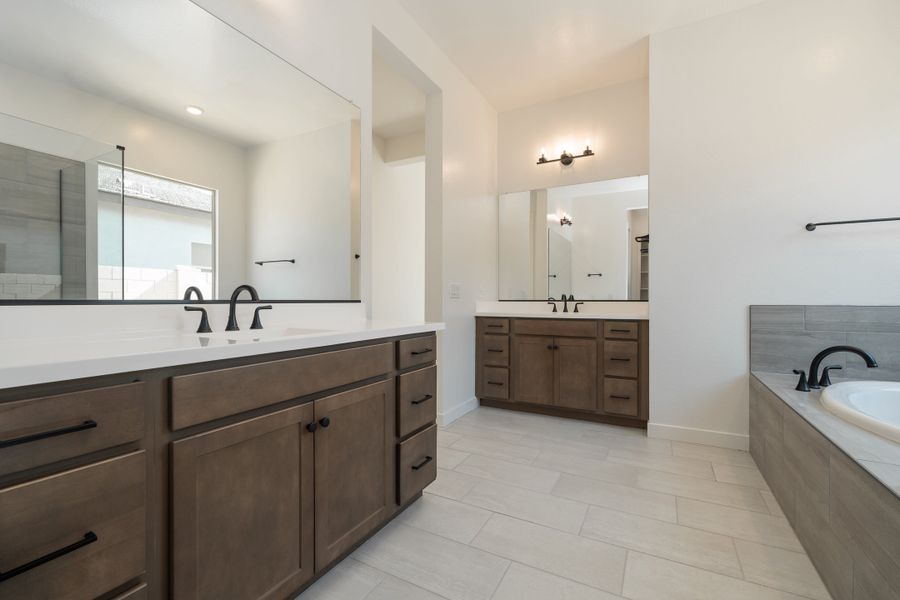 Furnished interior view inside a new home in Soleo, San Tan Valley (Image 6). Furnished interior view inside a new home in Soleo, San Tan Valley (Image 6).
