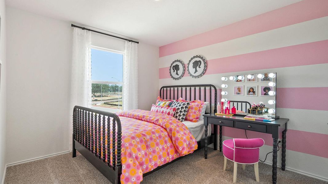 Furnished interior view inside a new home in Valverde, Bastrop (Image 7).