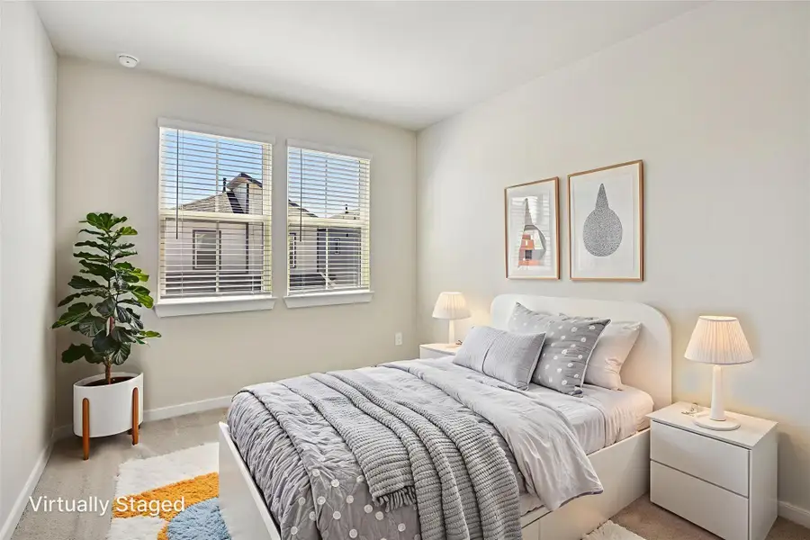 Furnished interior view inside a new home in Parkway Commons - City Series, Missouri City (Image 7).