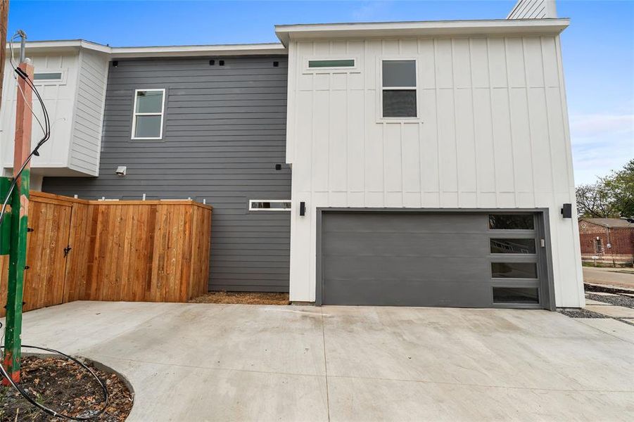 Exterior details and patio area of a home in , Dallas (Image 2). Exterior details and patio area of a home in , Dallas (Image 2).