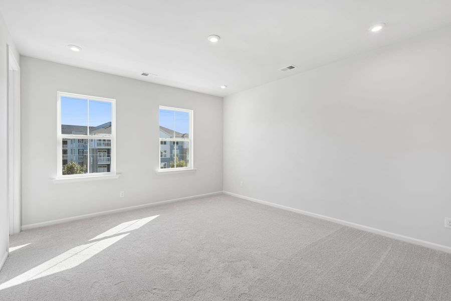 Representative unfurnished interior of a home built from the Nola by Tri Pointe Homes in Twinleaf Townes, Chapel Hill (Image 14).