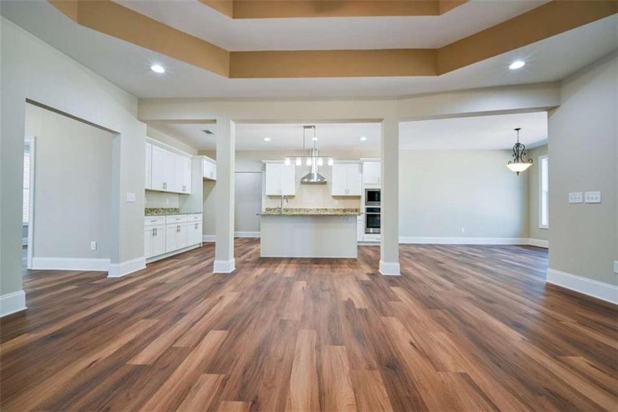 Spacious, unfurnished interior of a new home in , Mansfield (Image 49).