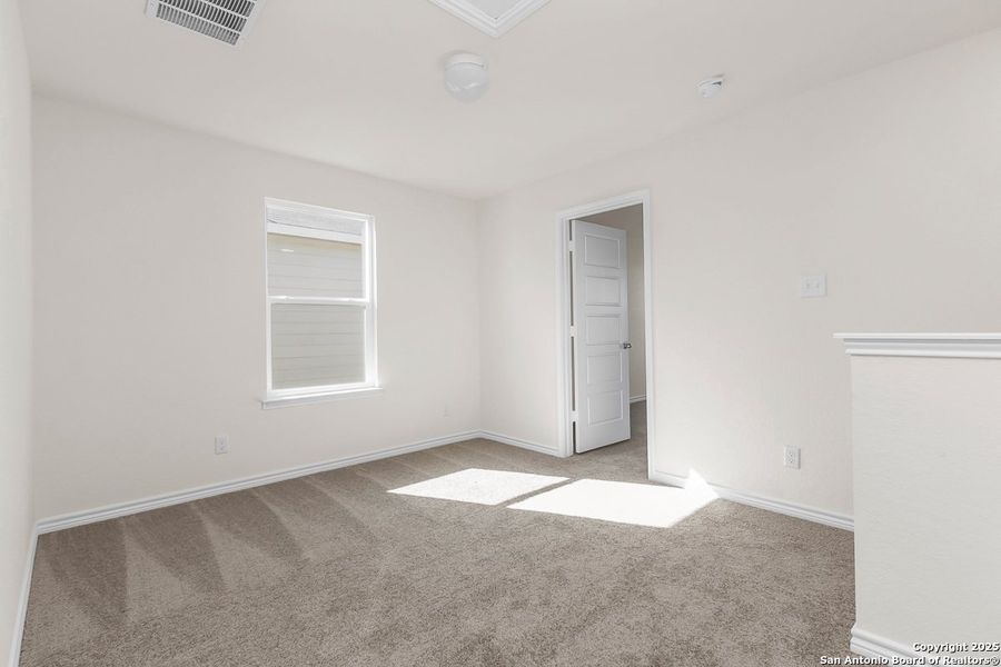 Spacious, unfurnished interior of a new home in Knox Ridge, Converse (Image 15). Spacious, unfurnished interior of a new home in Knox Ridge, Converse (Image 15).