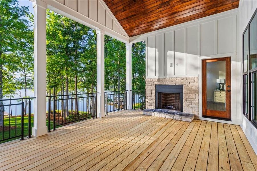 Exterior details and patio area of a home in , Greensboro (Image 3).