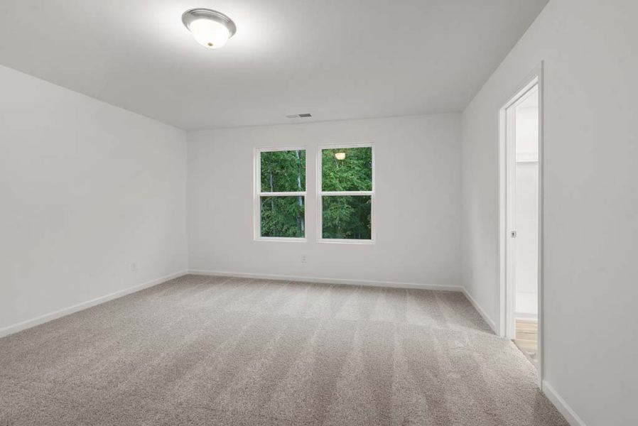 Representative unfurnished interior of a home built from the Baker by Ashton Woods in Langston Reserve, Cartersville (Image 31).