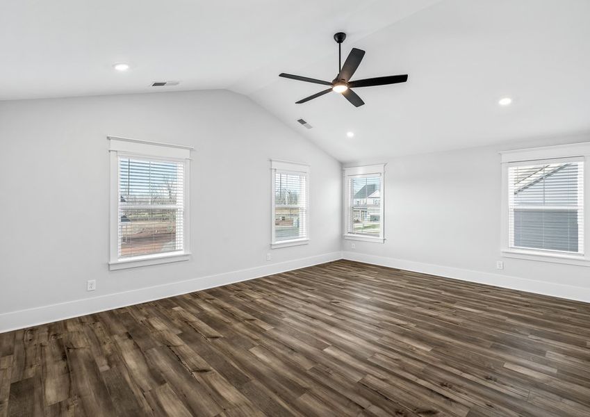 You will love the spacious master bedroom.