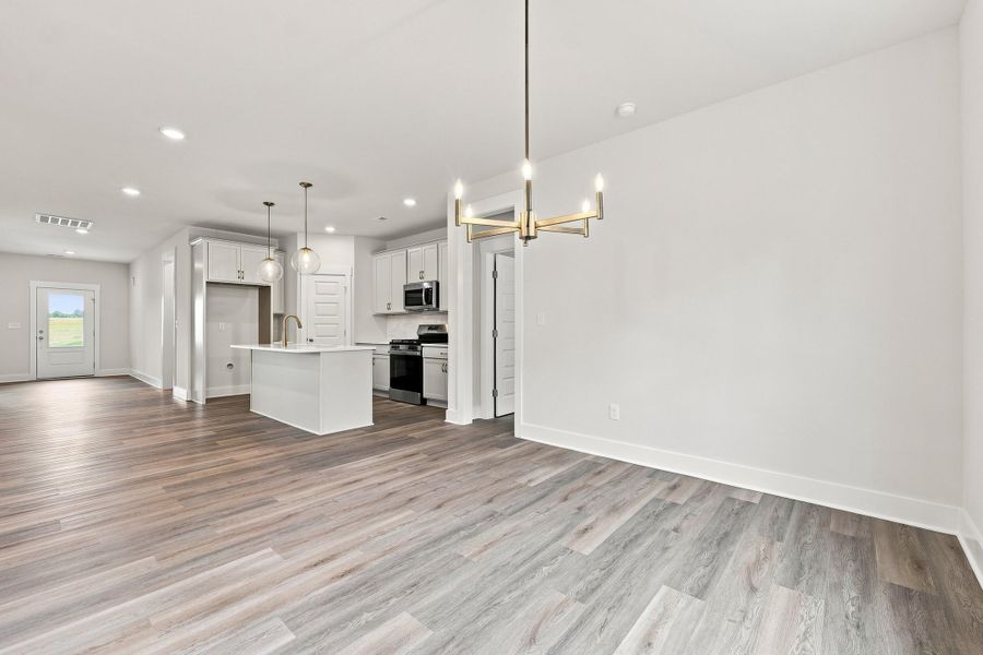 Spacious, unfurnished interior of a new home in McConnell Ridge, McLeansville (Image 24).