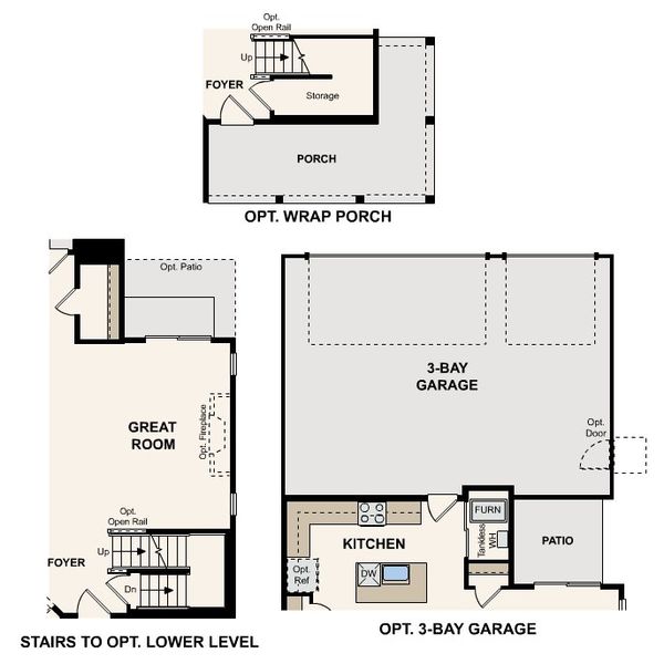 2D floor plan layout for the The Stratton by Century Communities in Windler, Aurora, CO (Image 4). 2D floor plan layout for the The Stratton by Century Communities in Windler, Aurora, CO (Image 4).