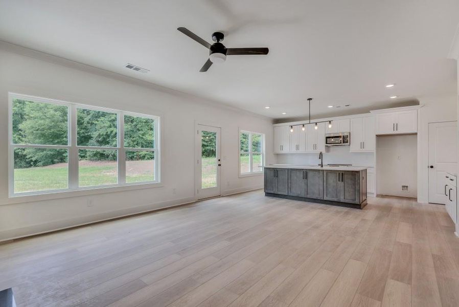 Spacious, unfurnished interior of a new home in , Newborn (Image 24). Spacious, unfurnished interior of a new home in , Newborn (Image 24).