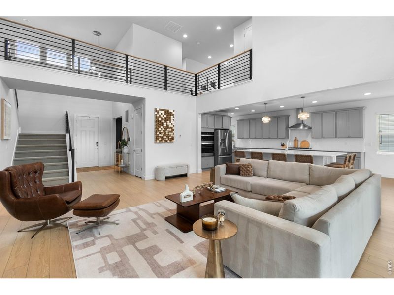 Furnished interior view inside a new home in Morgan Hill, Erie (Image 28).