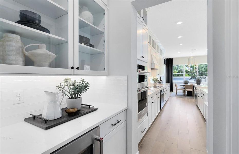 Furnished interior view inside a new home in Parkside Trails, Clermont (Image 10).