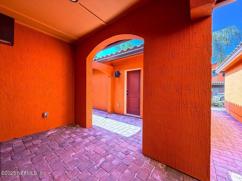 Exterior details and patio area of a home in , Jacksonville (Image 37).