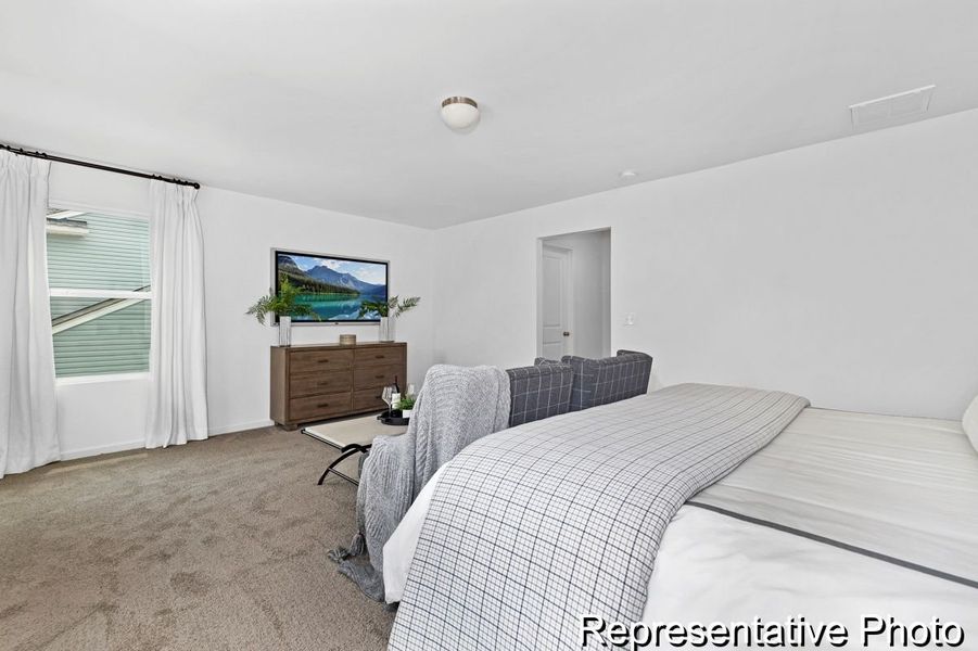 Furnished interior view inside a new home in Terrace at Border Creek, Winston-Salem (Image 15).