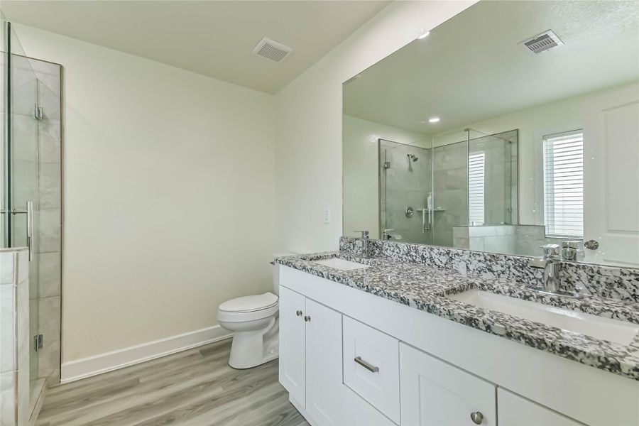 Furnished interior view inside a new home in , Conroe (Image 6).