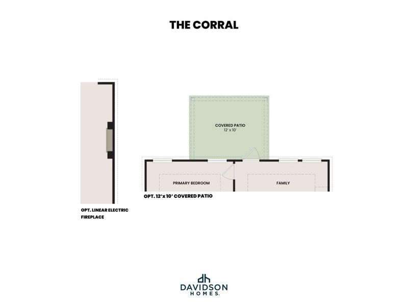 Image 19 representing the The Corral A by Davidson Homes LLC in Morgan Meadows, San Antonio, TX. Image 19 representing the The Corral A by Davidson Homes LLC in Morgan Meadows, San Antonio, TX.