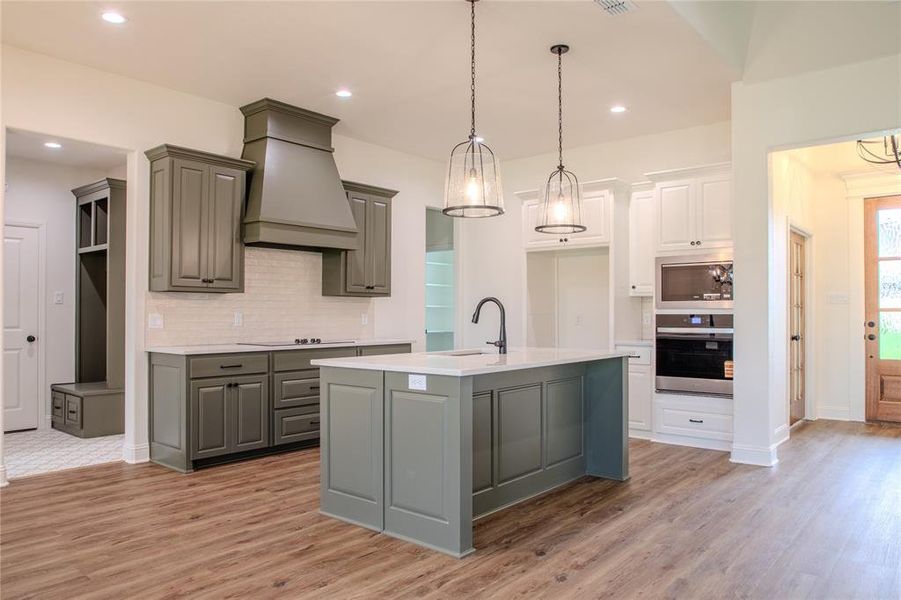 Furnished interior view inside a new home in , Poolville (Image 7).