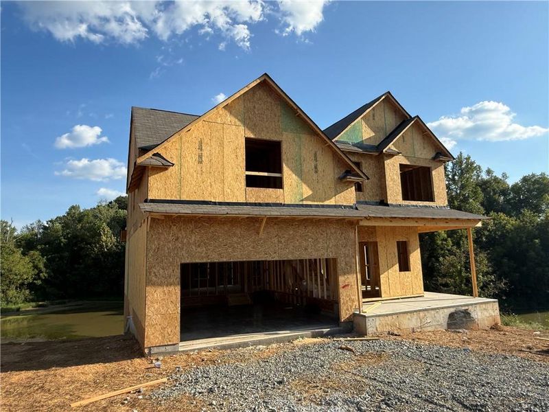 In-progress construction of a new home in Maple Village, Adairsville, GA (Image 13).