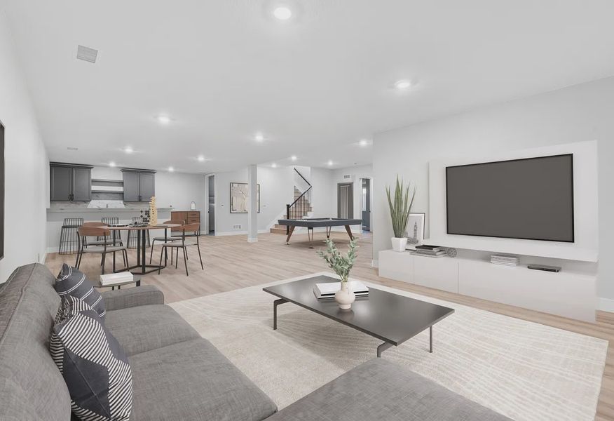 Homesite 3706 Finished Basement - Virtually Staged - 11 of 14