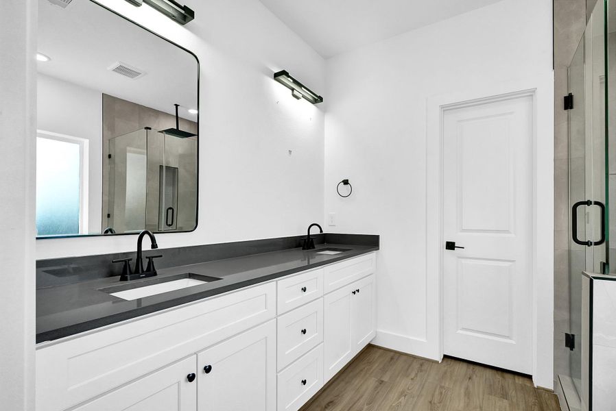 Furnished interior view inside a new home in , Houston (Image 11). Furnished interior view inside a new home in , Houston (Image 11).