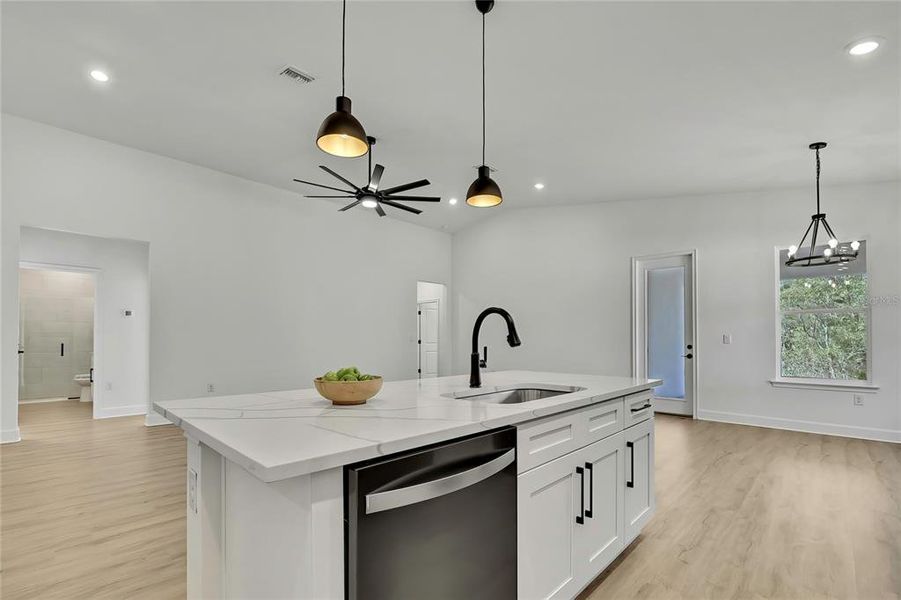 Furnished interior view inside a new home in , Weeki Wachee (Image 17).