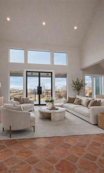 Digital Staging Living Room Digital Staging Living Room