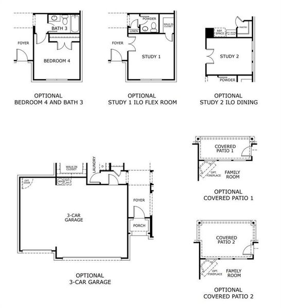 Pirate Village-2492-Floorplan Options Pirate Village-2492-Floorplan Options