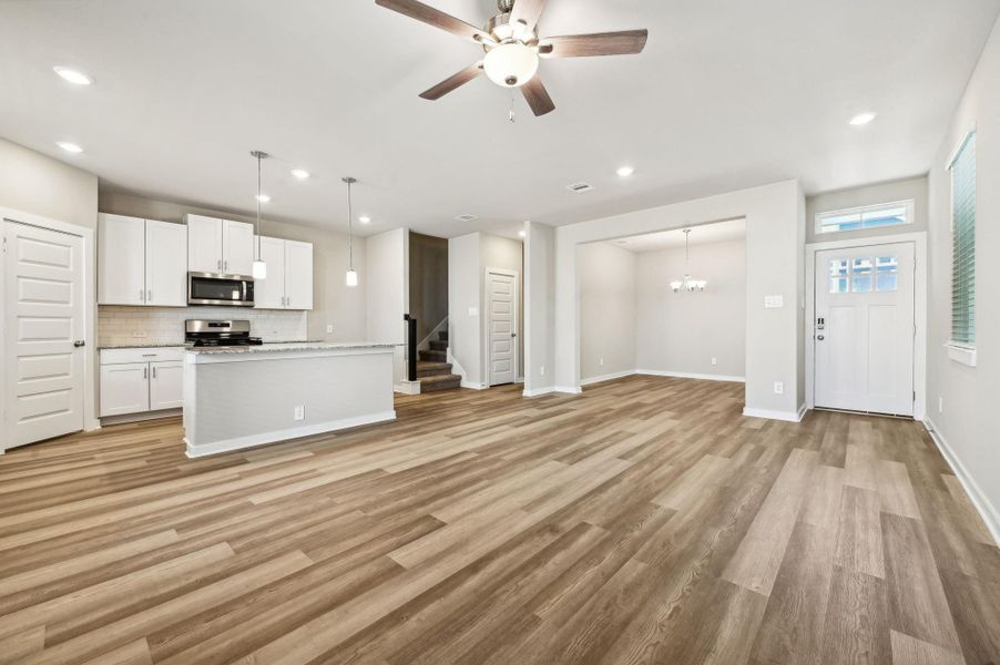 Photo is not of the actual home, but is an inspirational photo of builder’s model home and may depict options, furnishings, and/or decorator features that are not included