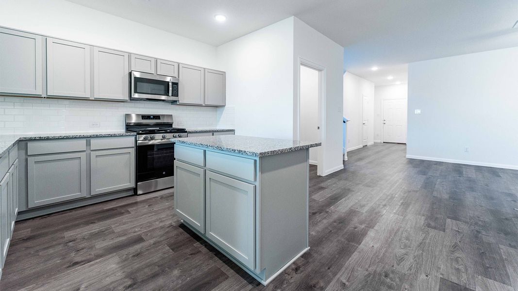 Furnished interior view inside a new home in Sunset Oaks, Maxwell (Image 4).