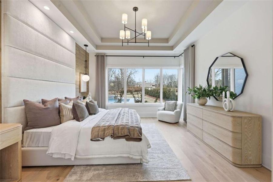 Furnished interior view inside a new home in , Gainesville (Image 6).
