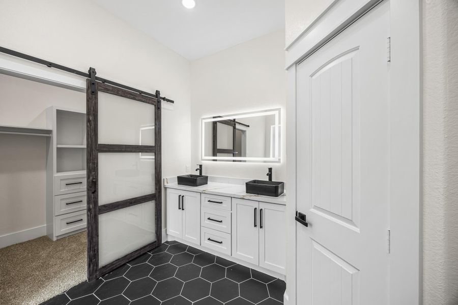 Furnished interior view inside a new home in , La Porte (Image 7).