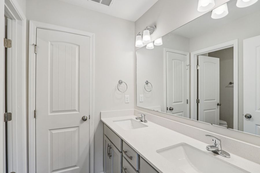 Furnished interior view inside a new home in Hayden Pointe, St. Marys (Image 12). Furnished interior view inside a new home in Hayden Pointe, St. Marys (Image 12).