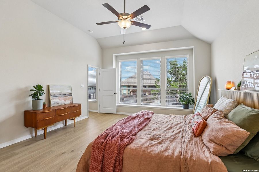 Furnished interior view inside a new home in , San Marcos (Image 36).