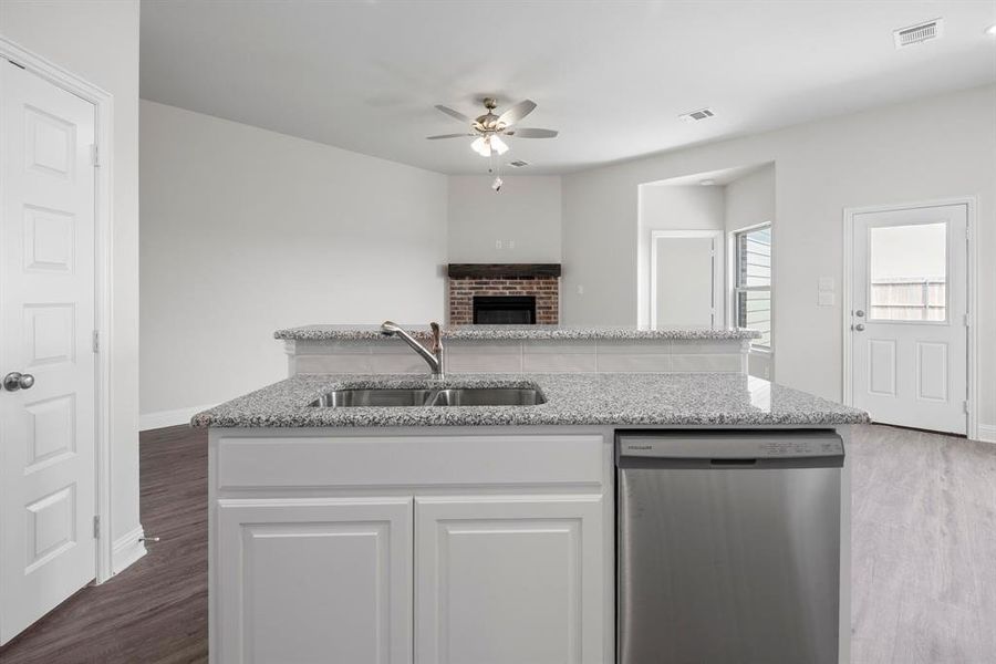 Furnished interior view inside a new home in Fox Landing, Caddo Mills (Image 8).