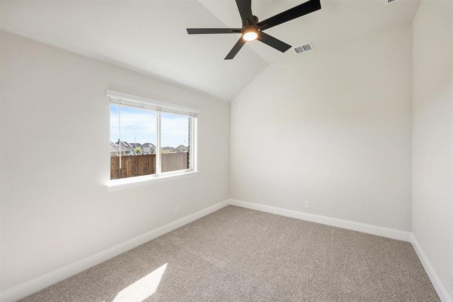 Spacious, unfurnished interior of a new home in Wildcat Ridge Phase 3, Godley (Image 33). Spacious, unfurnished interior of a new home in Wildcat Ridge Phase 3, Godley (Image 33).
