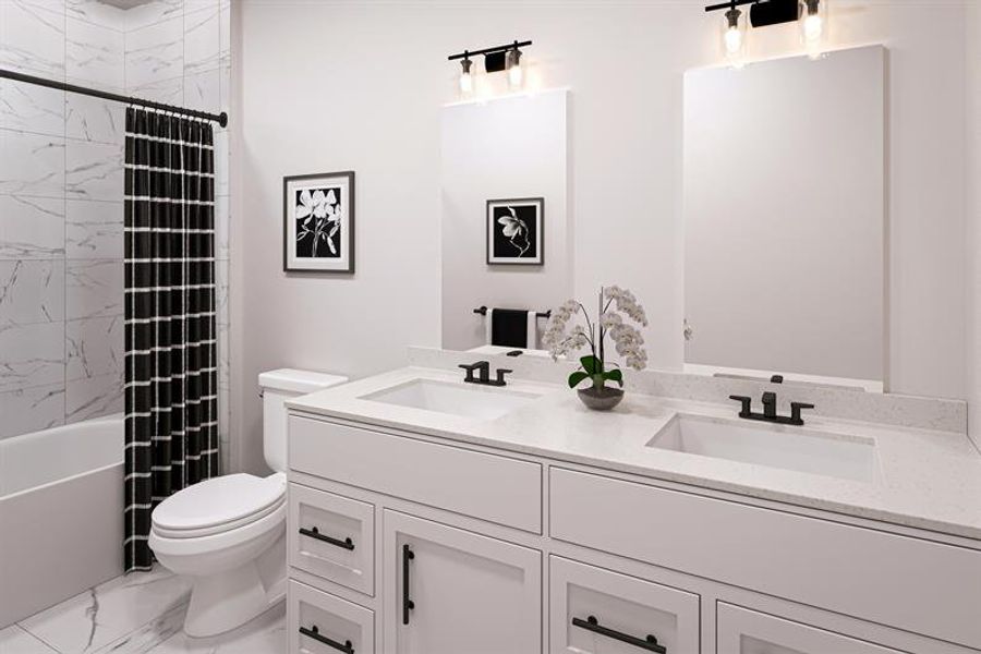 Representative furnished interior of a home built from the Laguna by Ryan Homes in Lake Mattie Preserve Estates, Auburndale (Image 14).