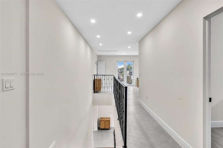 Furnished interior view inside a new home in , Miami (Image 10).