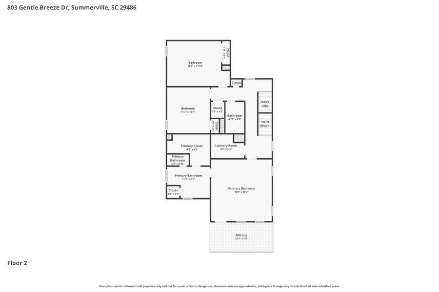 2D floor plan layout of this home in , Summerville, SC (Image 5). 2D floor plan layout of this home in , Summerville, SC (Image 5).
