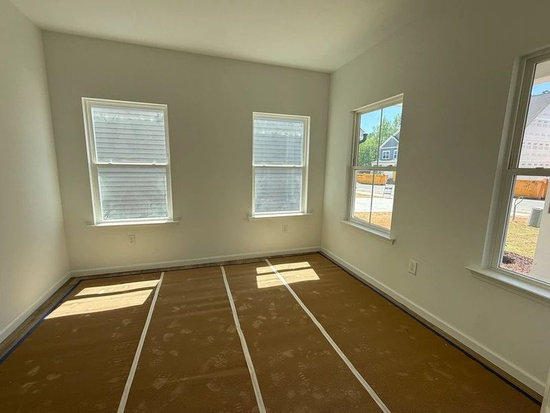 In-progress construction of a new home in The Point, Rolesville, NC (Image 9).