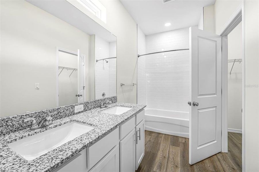 Furnished interior view inside a new home in , Weeki Wachee (Image 9).