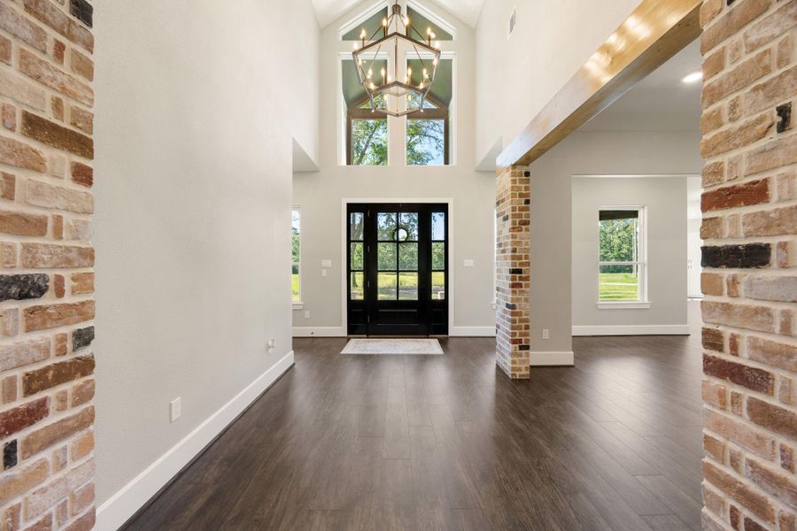 Spacious, unfurnished interior of a new home in , New Waverly (Image 23).