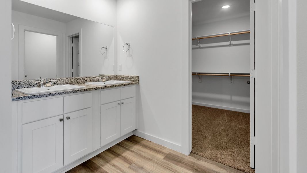 Furnished interior view inside a new home in Everest Heights, Lubbock (Image 5). Furnished interior view inside a new home in Everest Heights, Lubbock (Image 5).