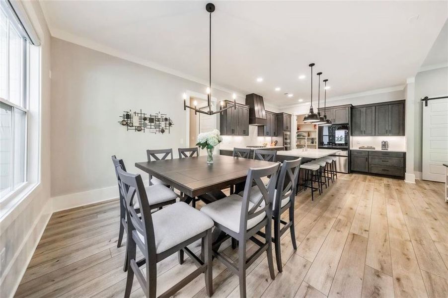 Furnished interior view inside a new home in , Woodstock (Image 15).