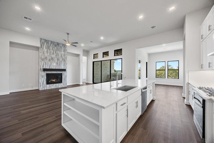 Furnished interior view inside a new home in Riverstone, Georgetown (Image 9).