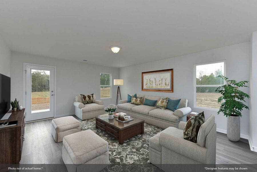 Furnished interior view inside a new home in Killians Crossing, Blythewood (Image 5).