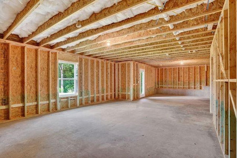 In-progress construction of a new home in Austin Ridge, Commerce, GA (Image 43).