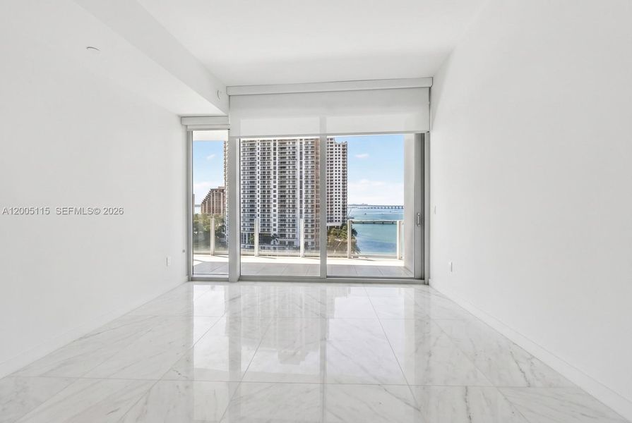 Spacious, unfurnished interior of a new home in Aston Martin Residences, Miami (Image 6).